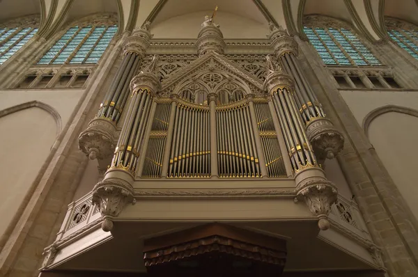 Kyrkans organ Royaltyfria Stockfoton