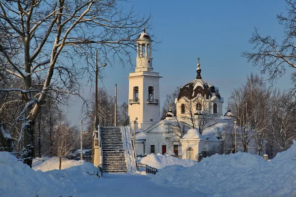 Kościół św. Aleksandra Newskiego — Zdjęcie stockowe