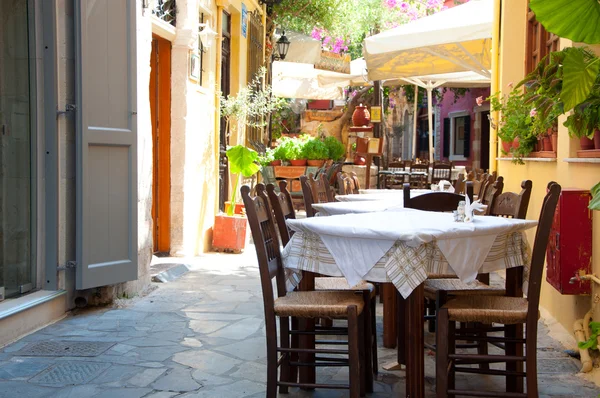 Kreikan taverna — kuvapankkivalokuva