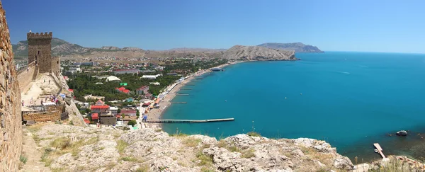 Krim, sudak, svarta havsbukten — Stockfoto