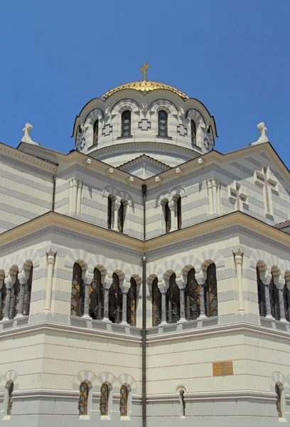 Krim, sevastopol, saint vladimir templet i khersones — Stockfoto