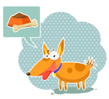 Cartoon dog clipart