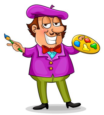 Painter clipart