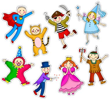 Costume party clipart