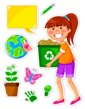 Ecology set clipart