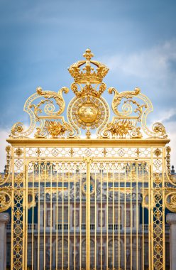 Golden gate Versailles chateau de versailles. Paris, Fransa, Avrupa.