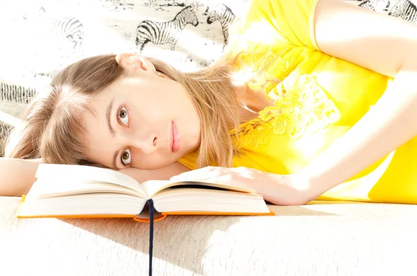 Young student resting — Stock Photo, Image