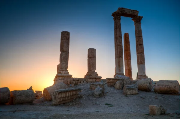 Ruinerna av templet av hercules — Stockfoto