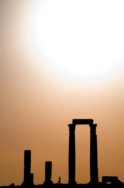 Руїни храм Геркулеса — стокове фото