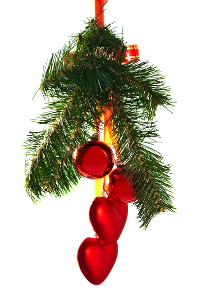 Rama del árbol de Navidad —  Fotos de Stock