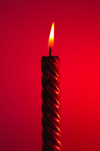 Κόκκινο κερί — Φωτογραφία Αρχείου