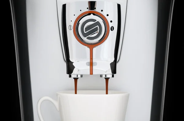 Macchina automatica del caffè — Foto Stock