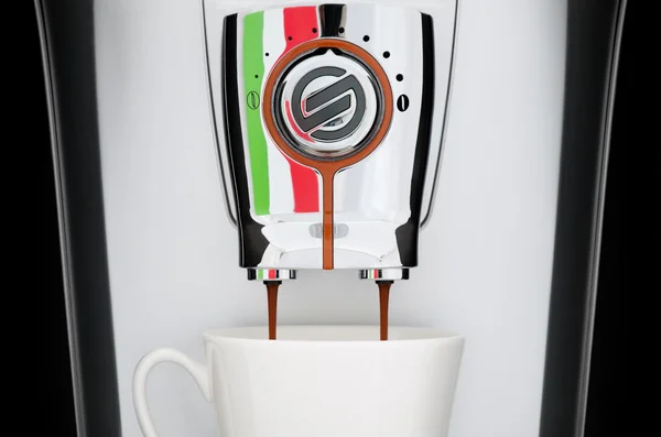 自動コーヒーマシン — ストック写真