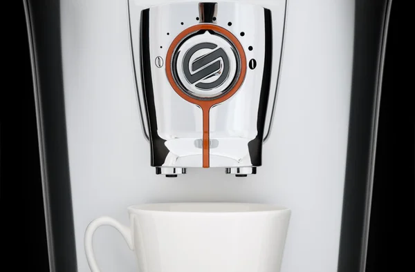 Automatische koffiezetapparaat — Stockfoto