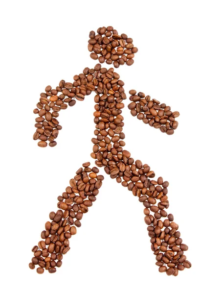 Кава людина — стокове фото