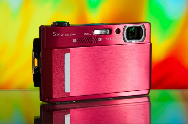 Kompakte Digitalkamera — Stockfoto