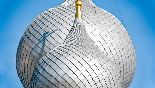 Details of russian church domes. — Stock Photo, Image