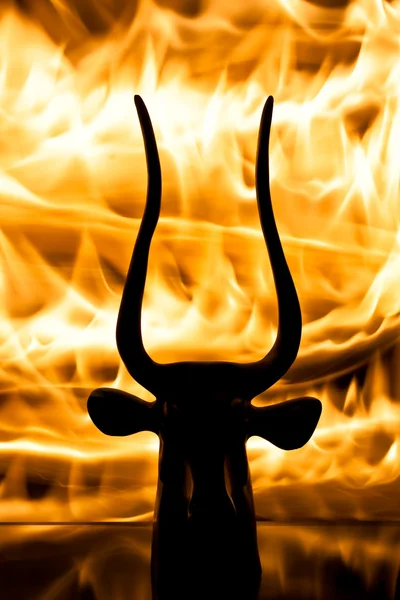 지옥의 불 — 스톡 사진