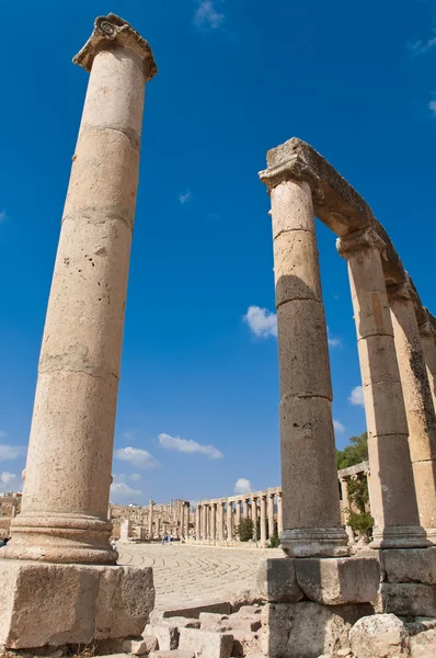 Ruins of Jerash — Stock Photo, Image