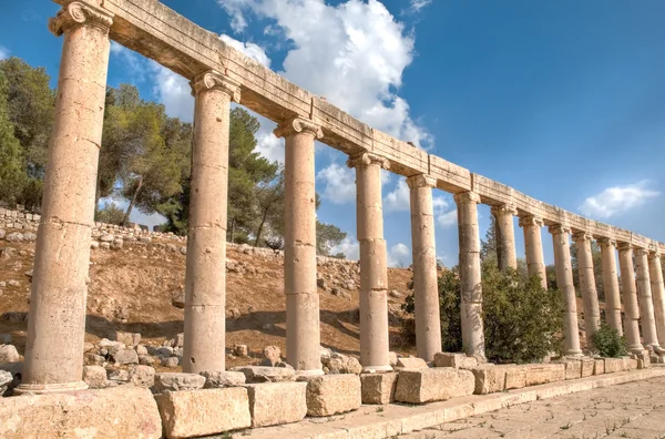 Ruinen von Jerash — Stockfoto