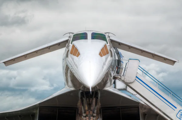 Supersonische jet plane — Stockfoto