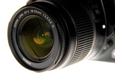 dijital SLR lens yakın çekim