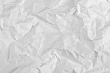 Crumpled sheet of paper clipart