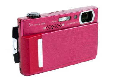 Compact digital camera clipart