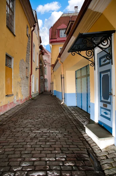 Antigua calle Tallin — Foto de Stock