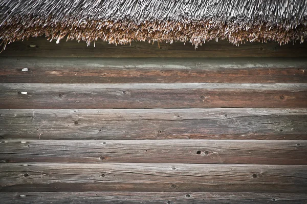 Oude gebouw houten muur — Stockfoto