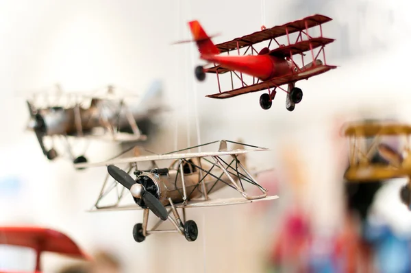 stock image Three toy planes