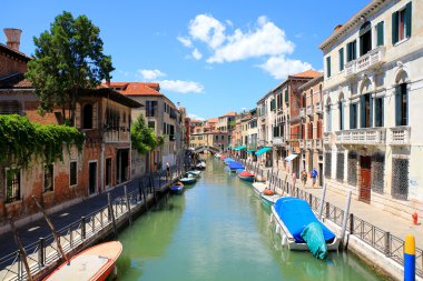 Venice canal clipart