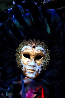 güzel Venedik kanival maskesi
