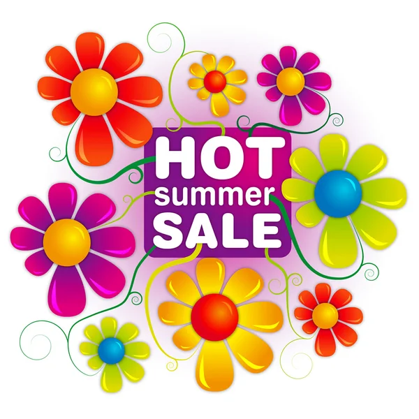 Horké letní výprodej — Stock fotografie
