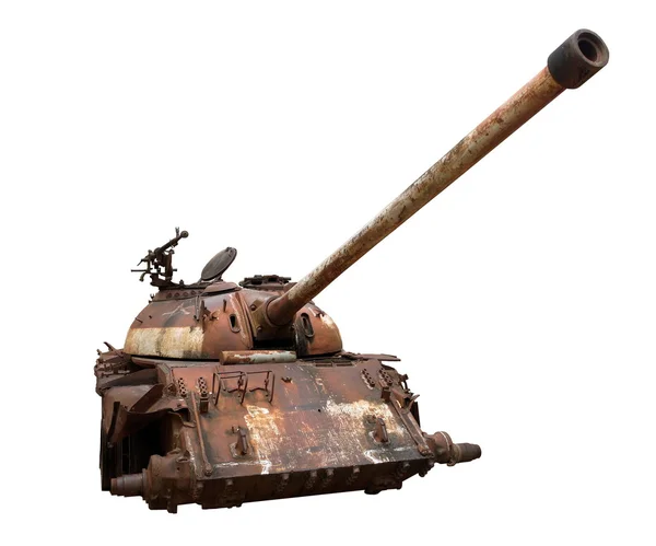 Сломанной танк — стокове фото