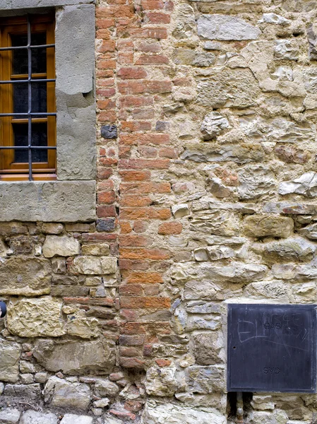 Toscaanse muur — Stockfoto