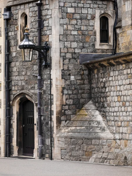 Windsor castle dörröppning — Stockfoto