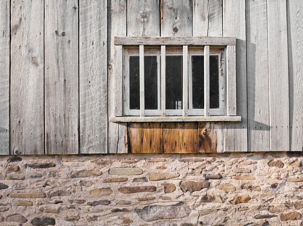 Trä fönster stomme — Stockfoto