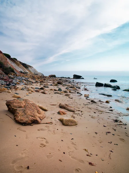 Kayalık plaj — Stok fotoğraf