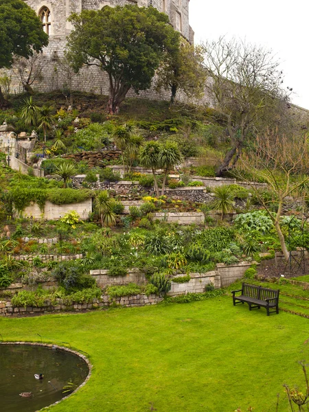 Windsor kasteel tuinen — Stockfoto