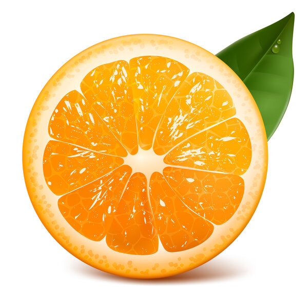 Fresh ripe orange