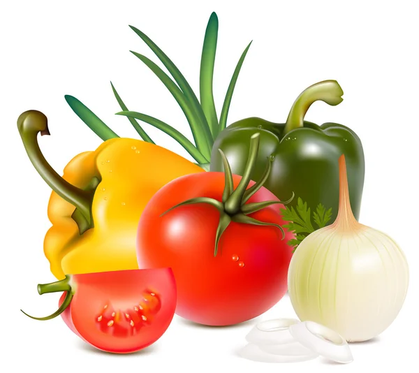 Gemüse. — Stockvektor