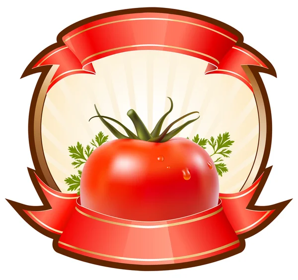 Tomaten — Stockvektor
