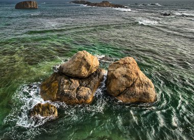Rocks in the Ocean clipart