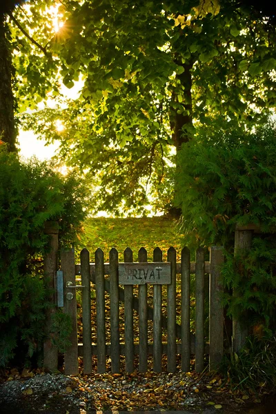Private Garden — Stock Photo, Image