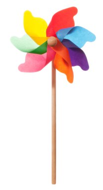 Colourful Windmill clipart