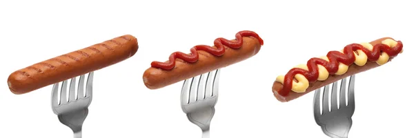 Salsicce di hot dog — Foto Stock