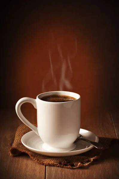 Nybryggt kaffe — Stockfoto