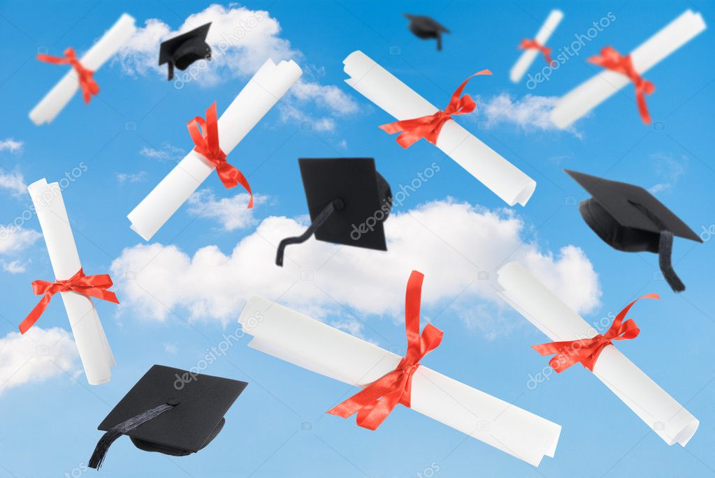 Graduation Caps & Scrolls