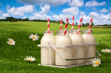 Milk In The Countryside clipart